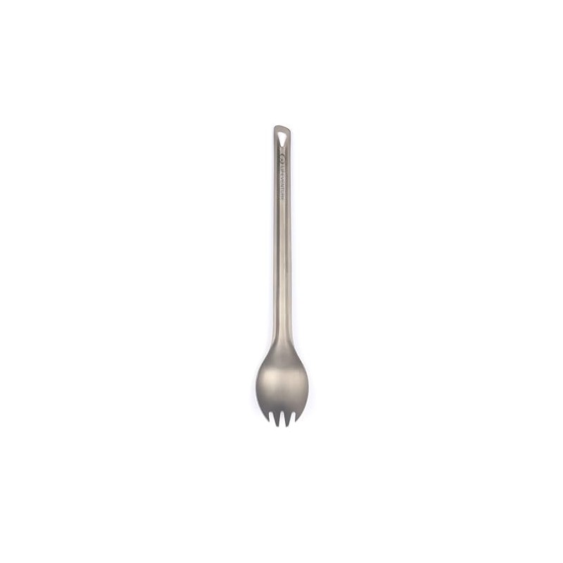 Lifeventure Titanium Long Handled Spork – Ultra Lightweight Extra-Long Spoon