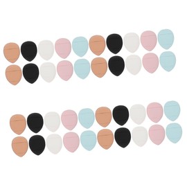 Beavorty 4sets Professional Makeup Set Powder Puff for Face Body Non-slip Design Perfect for Touch-ups 10pcs*4