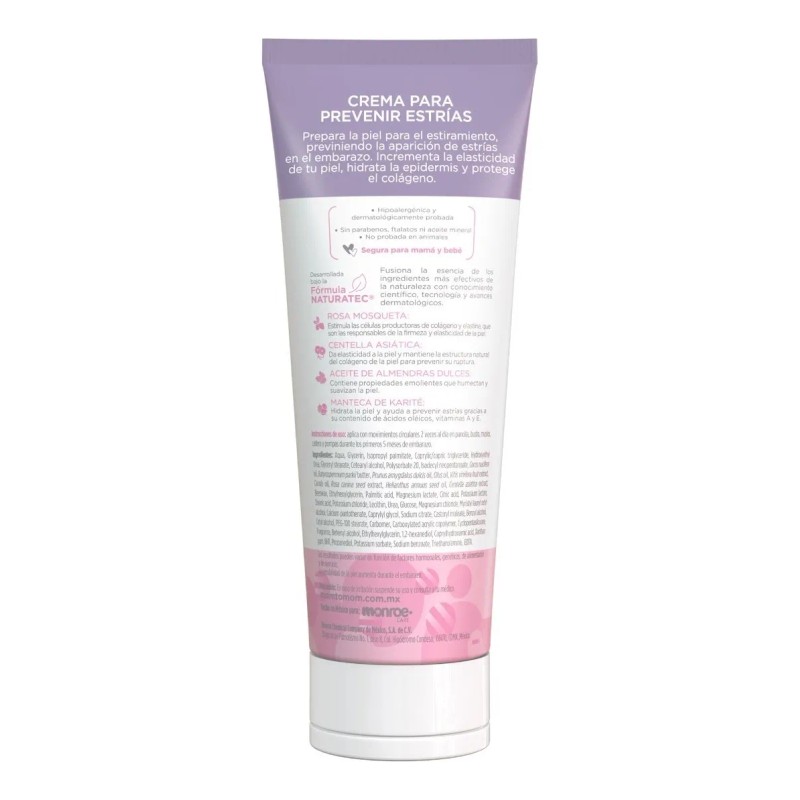Crema Prevenir Estrías Mom 250