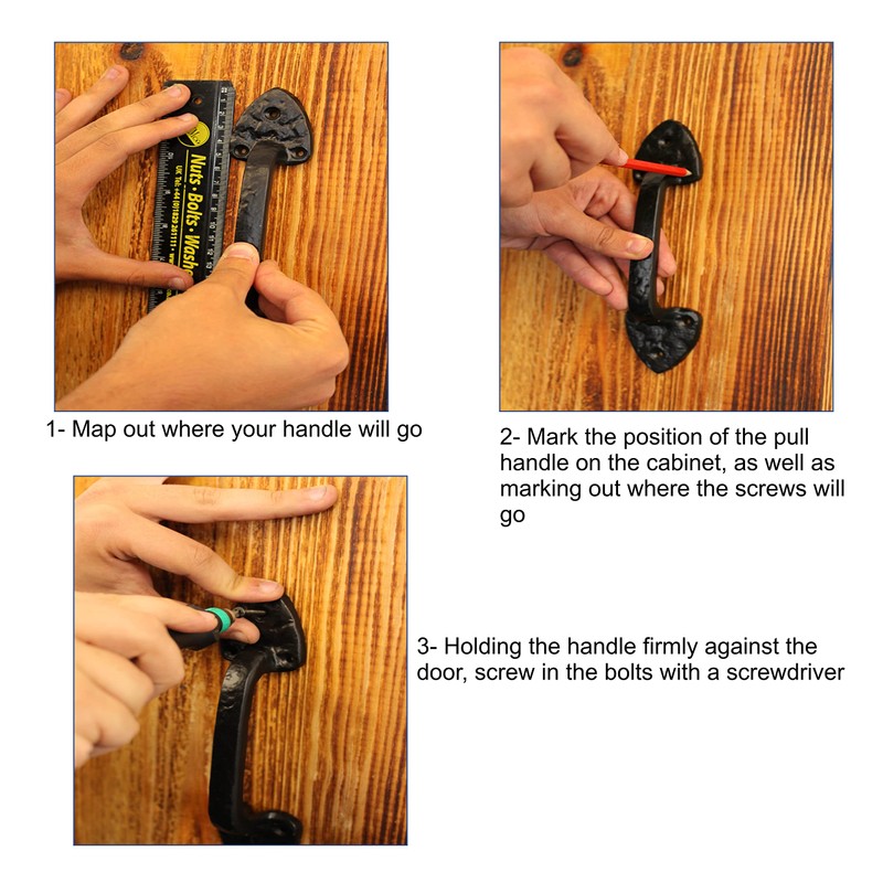 EAI Bow Handles for Cabinets Wardrobes Drawers Satin Chrome 175mm