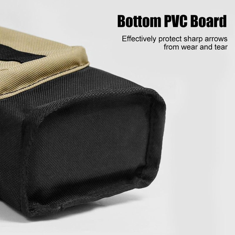 MiOYOOW Archery Quiver, Adjustable Arrow Bag Back Arrow Case with