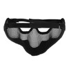 Half Face Mesh Mask Adjustable with Ear Protection Mesh Mask