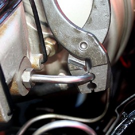 Eastwood Brake Line Forming Bending Tool Pliers Tube Lines Bender Fuel with Comfort-Grip Vinyl Handles