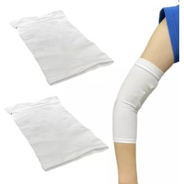 MENURSY 팔 깁스 슬리브 보호용 MENURSY PICC 라인 커버 [4 Pcs White] Menursy PICC Line Cover Sleeve for Arm Protection [4 Pcs White]