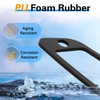 EVRBUL Thickened Third Brake Light Seal Gasket 3rd High Mount