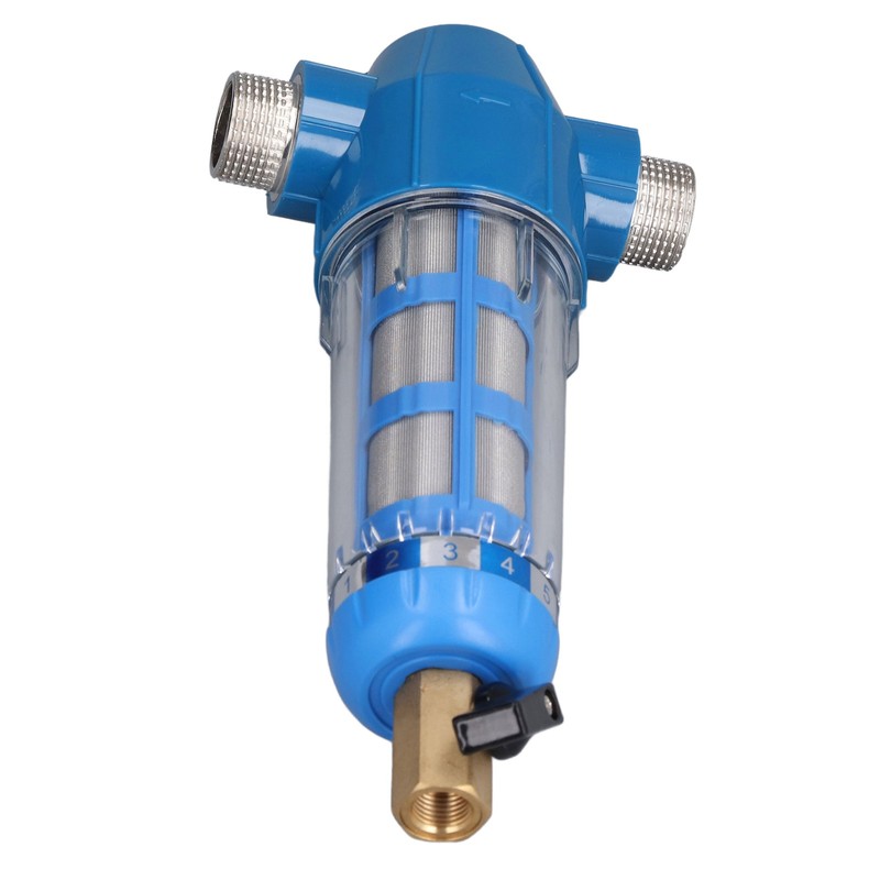 G3/4 External Thread Backwash Filter Sediment Pipe Filter Water Purification