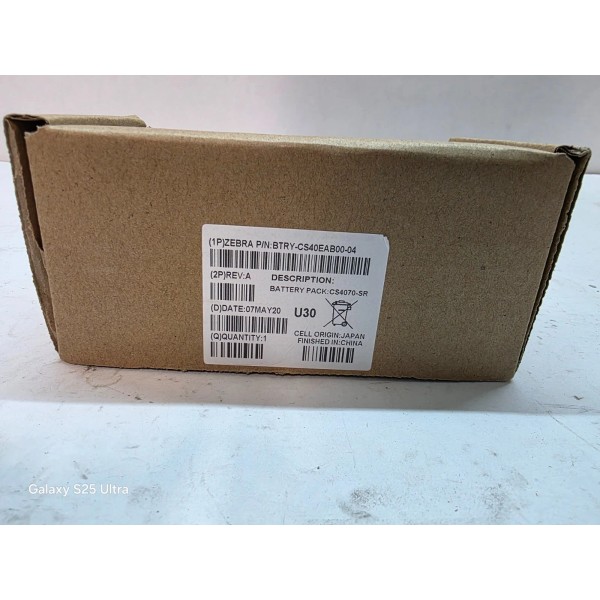 Symbol New 950mAh Battery CS4070, CS4070-SR 82-97300-02, BTRY-CS40EAB00