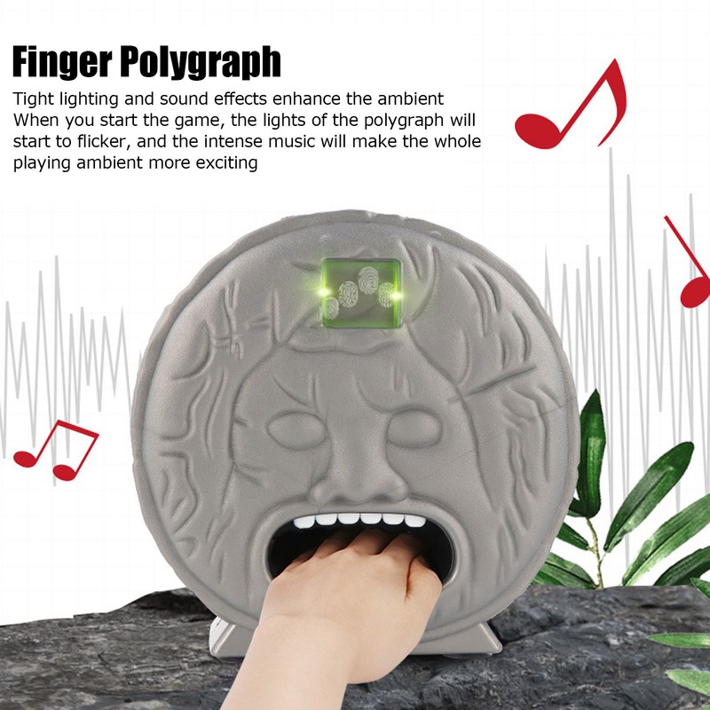 Electric Finger Shocking Polygraph Lie Detection Analyzer Machine Party Game