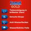 Somat Gold Dishwasher Rinse Tabs with Extra Strength Against Burnt-On