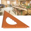 31 X 31cm Woodworking Triangle Ruler High Accuracy 90° Right