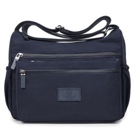 Crossbody Bag for Women Nylon Lightweight Water Resistant Purses for Women Multi Pockets Shoulder Bag Womens Purses and Handbags Travel Purse