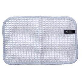 Infinity Antibacterial Sponge (Blue) 5 Piece Set, Silver Ion, Sterling Silver Thread, Odor Resistant, Quick Drying, Kitchen, Lunch Box, Water Bottle, Clear