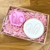 LissieLou Mini Floppy Bunny Ears Cookie Stamp Easter Icing Fondant