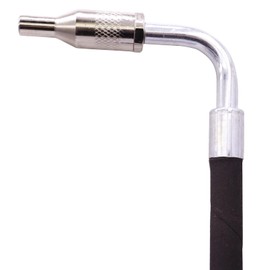 BORRITT Oil Control Valve Dispensing Nozzle 1/2" Inch NPT Inlet 10 GPM/35 LPM Pressure 150-1500 Psi 100Bar Heavy Duty Fuel Oil Lubricant Fueling Nozzle, for Oil Lube Systems