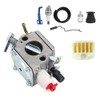 Carburetor Sparking Plug Kit Replacement Fit for Husqvarna 350 346XP