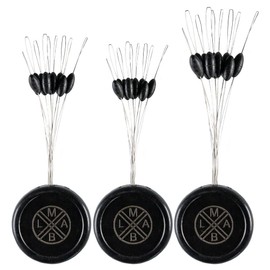 Rubber Stopper, Line Stopper for Fishing, LMAB Rubber Stoppers, Carolina, Texas Rig Stopper, Float Stopper, Leader Accessories for Anglers for Bass & Walleye, Size S