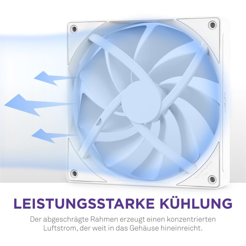 NZXT F140Q | 140mm Quiet Airflow PC Case Fan |