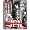 Scribe, INBLACK, Cuaderno Profesional con Espiral Doble de Pasta Semi