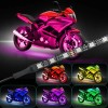 Unbranded 6PCS RGB MOTORCYCLE LED LIGHT KIT DC 12 V