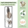 Kobolo Wall Decoration Metal Picture – Monstera – Metal –