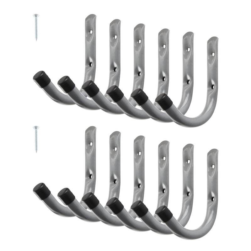 HOME MASTER HARDWARE 12 Pack 4-Inch Heavy Duty Garage Storage