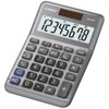 Casio MS-80F Small Desktop Calculator, Tax Calculation, 8 Digits, Aluminium