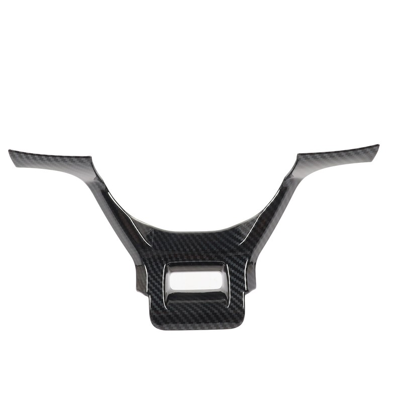 Steering Wheel Trim Decoration Carbon Fiber Style Interior Steering Wheel