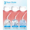 Cordless Water Flosser Teeth Cleaner, Nicefeel 300ML 2 Tip Cases