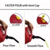 Gas Can Spout Replacement Universal Kit Leakproof Angle Nozzles Gasket