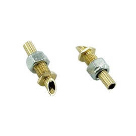 Gracilaria 2PCS RC Boat Water Cooling Nozzle Water Pick Up Inlet Nipple Faucet for RC Boat Ship Cooling System Parts (with M5 Thread)