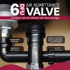JB Products Air Admittance Valve AAV, 2″ x 1-1/2″ Solvent