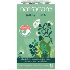 Natracare Panty Liners Curved 30 Pack