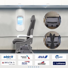 VANKEAN Carry On Underseat 16-inch Multi-functional Underseater Lightweight Overnight Suitcase with Wheels, Roller Case for Men Women Travel Business, Dark Grey