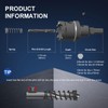 Mollom (2-1/8''|54mm) Heavy Duty Carbide Hole Saw with 2 Pilot
