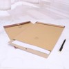 10Pcs A4 Large Kraft File Folder Foolscap Brown Gussetted Envelope