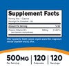 Nutricost Vitamin B1 (Thiamine) 500mg, 120 Capsules