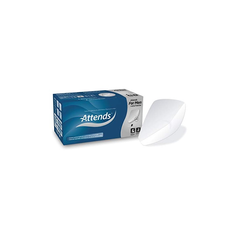 ATTENDS For Men Shield 2 Box Pack of 16