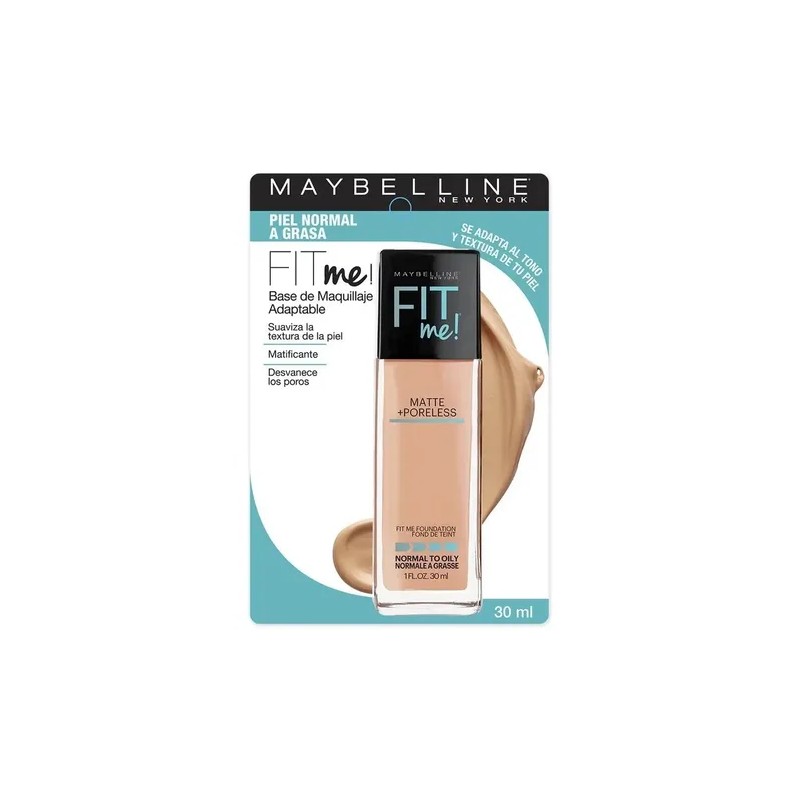 Base Fit Me Matte + Poreless 220 Natural beige Maybelline