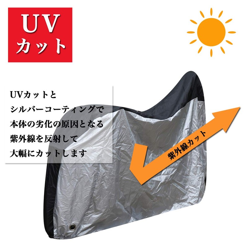 Macks.i HBBC-01 Bicycle Cover for High Back, XXL, High Back,