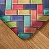 FIESTA Party Herringbone Tiles Modern Geo Anti-Fatigue Comfort Kitchen Runner