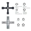 VEAPIZ 2PCS Multifunctional Water Utility Key Set
