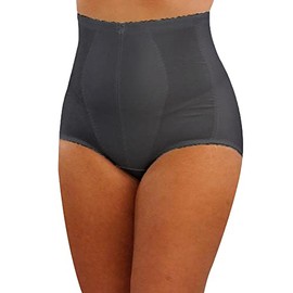 Undercover Tummy Tuck & Bum Lift Medium Control Panty Girdle 210 Black 2XL