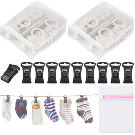 BDSHUNBF 2 PCS Shoe Washing Machine Bag, Mesh Laundry Bag for Shoes, Washing Machine Bags, Shoes Wash Bags for Delicates Trainers Socks Bras, White