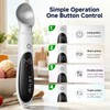 Rechargeable Heated Ice Cream Scoop with LED Display, Safety On/Off