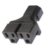 Toptekits IEC320 C14 to 2 x Nema 5-15R Power Adapter