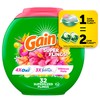 Gain Super Flings Laundry Detergent Pacs, 32 Count, Hibiscus Hula
