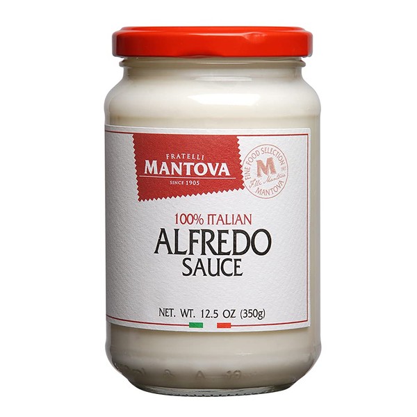 Roasted Garlic Alfredo Sauce, Premium Italian Quality made with italian Cheese (Pack of 2)