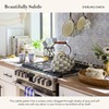 MACKENZIE-CHILDS Set of 2 Tempered Glass Cutting Boards, Countertop Cutting