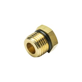 GlowShift M16 x 1.5 Male to 1/8-27 NPT Female Gauge Sensor Sender Thread Adapter Reducer