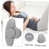 MAGICLULU Sleeping Lumbar Cushion Waist Pads for Back Support White